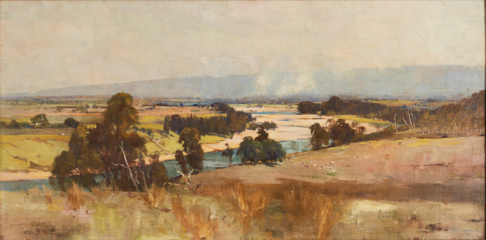 An important artwork discovery- An Australian River. A.H Fullwood (1863-1930) and his friendship with Sir Arthur Streeton