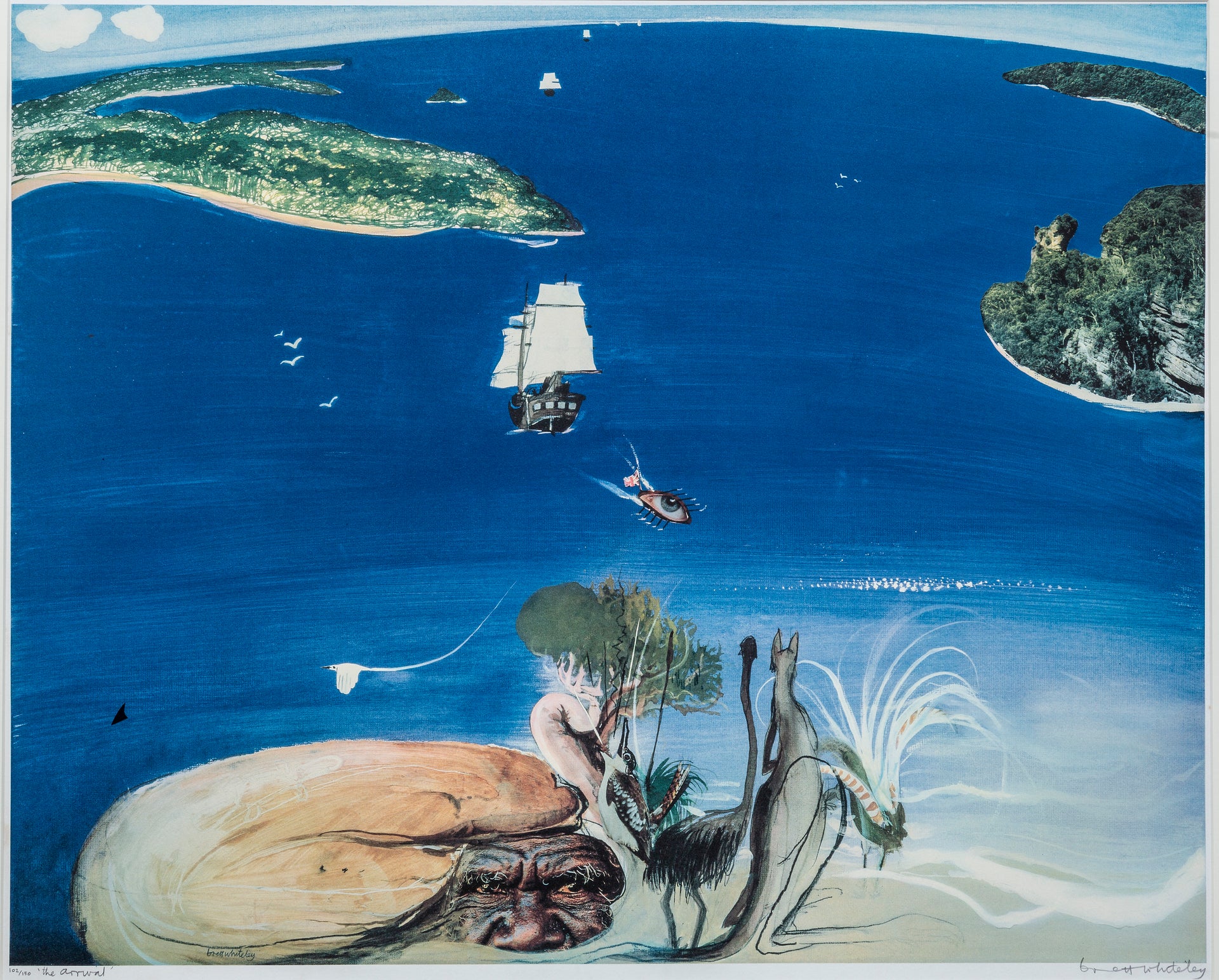 Brett Whiteley- Australian (1939 - 1992)