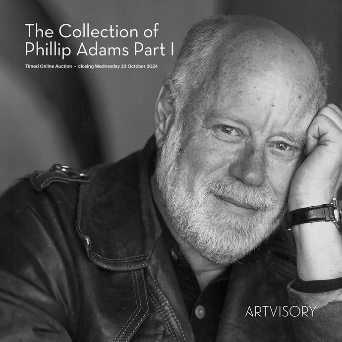 Highly respected Australian journalist Phillip Adams to sell Part 1 of his Extensive Art Collection at Artvisory